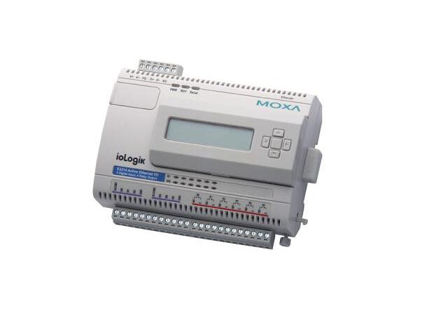Moxa ioLogik E1210-T Remote Ethernet I/O Remote Ethernet I/O, 16DI, 2-port Switch 
